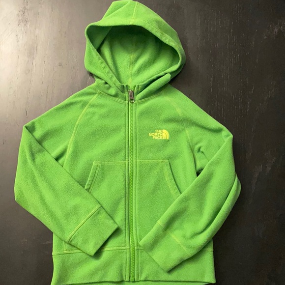 The North Face zip up sweater size 5XS